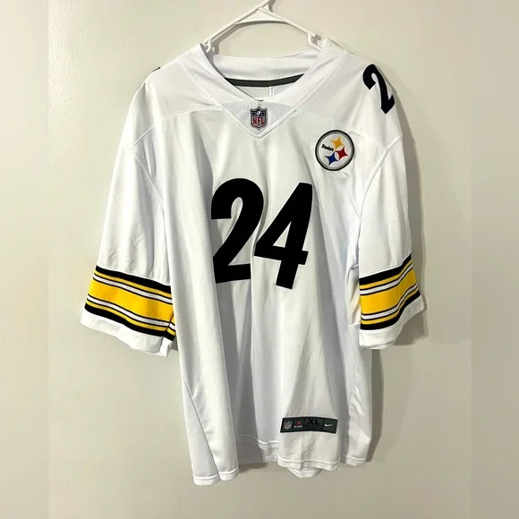 NFL Shirts Pittsburgh Steelers Joey Porter Jr Away Jersey 24